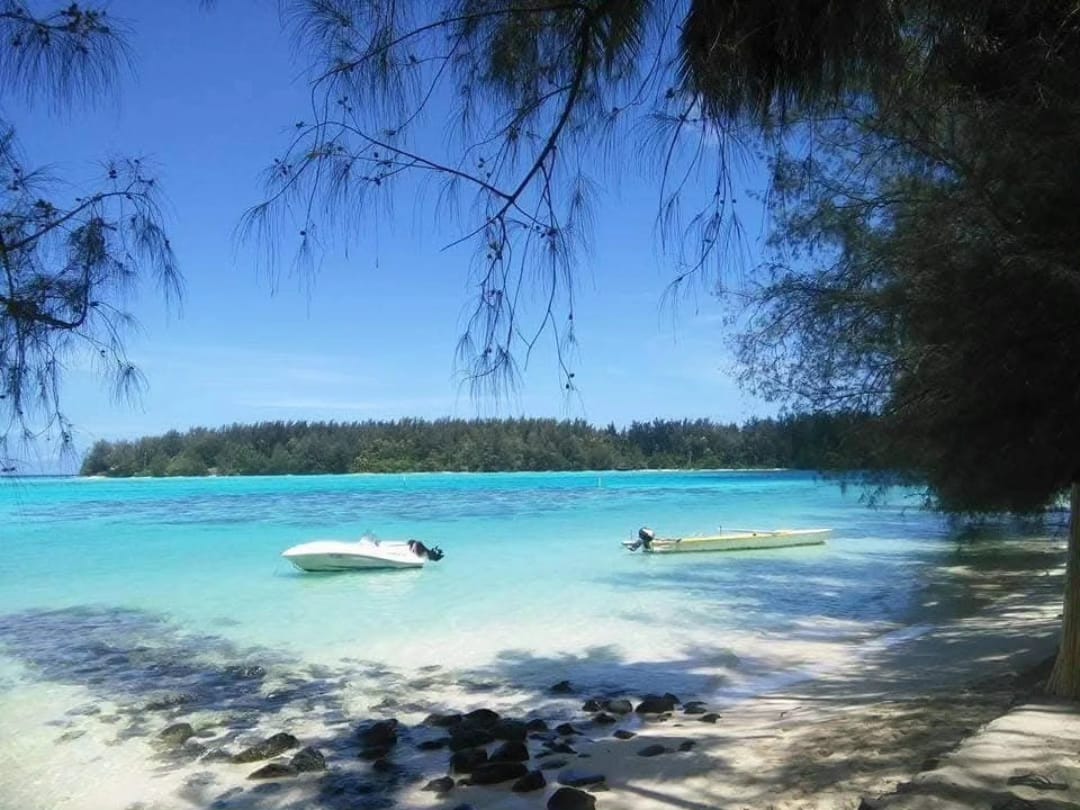 Vue de Moorea, Polynésie française